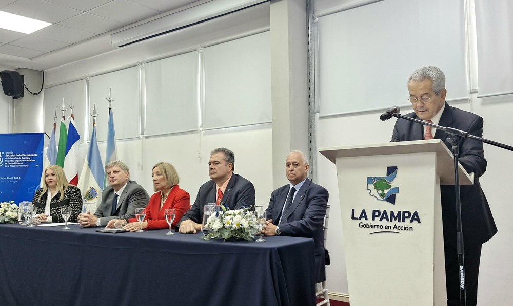 El Síndico General de la Nación participó en La Pampa de la primera reunión del año del Secretariado Permanente de Tribunales de Cuentas