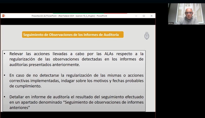 Comenzaron las reuniones virtuales 2024 anunciadas en la Primera Reunión del Comité de Auditoría Federal. 