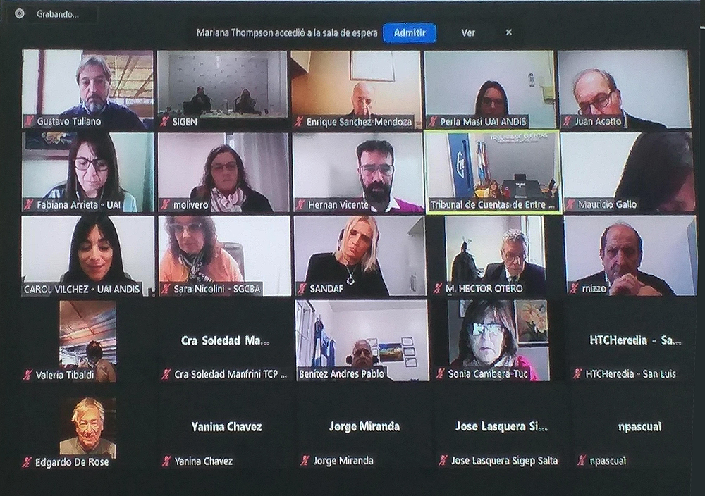 La SIGEN llevó a cabo durante el mes de junio 2022 sendas reuniones virtuales con Unidades de 
                                    Auditoría Interna y todos los equipos de auditoría de los Organismos de Control Locales