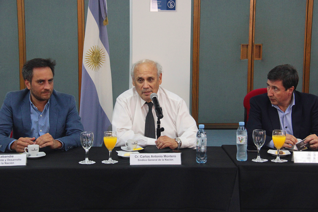 El Síndico General de la Nación, Carlos Montero,
                                recibió a integrantes del Secretariado Permanente