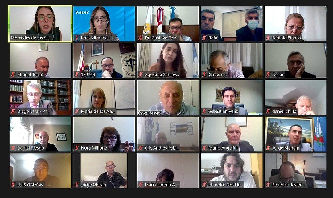 Reunión con los presidentes de los tribunales de cuentas de todo el país