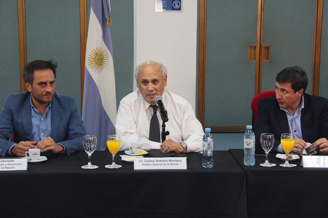 El Síndico General de la Nación, Carlos Montero,
                                recibió a integrantes del Secretariado Permanente